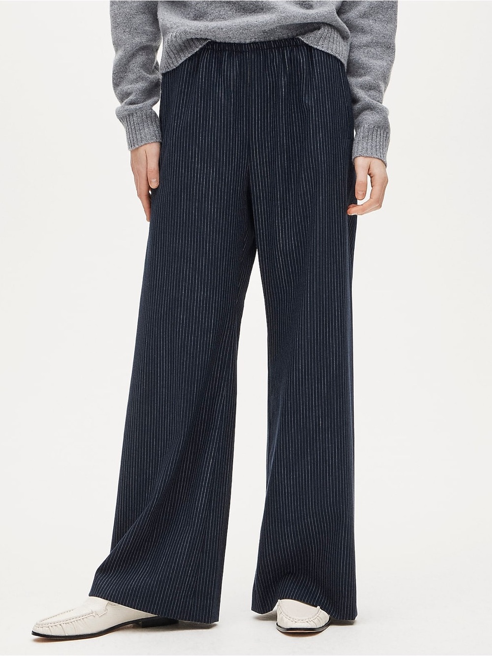 J. Crew Cosmo Pant Pinstriped Italian Studio Wool